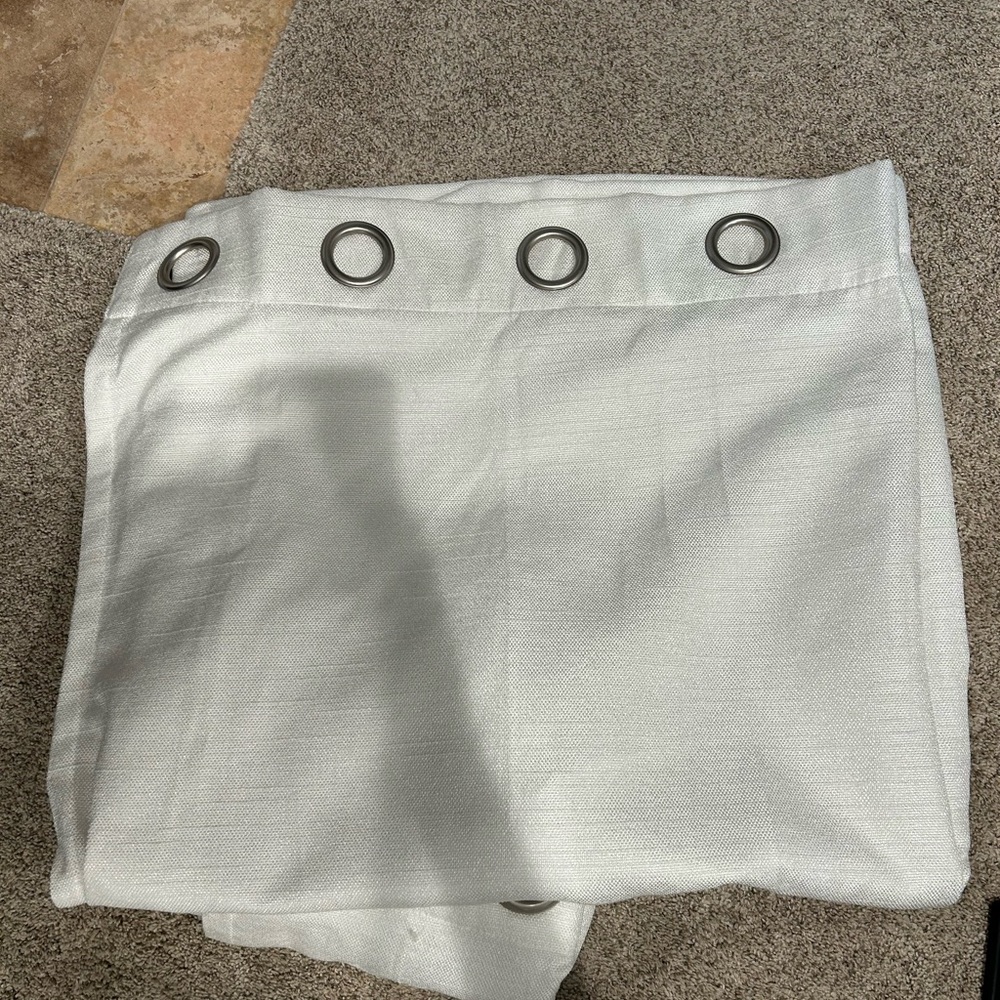 Better Homes and Gardens White Grommet Curtains
